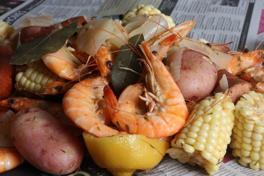 Backyard Shrimp Boil - Chef Brenda